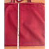 Etro Milano Red Leather Tote Bag Made in Italy Large Shopper Shoulder Bag
