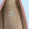 Aquatalia Jojo Dusty Pink Suede Leather Pointed Toe Flats Shoes Womens 9.5M