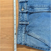 ICON DENIM LA Juno Carrot Barrel Cropped Jeans Eclipse Size 26
