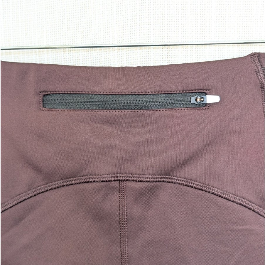 On Running Performance Tights in Grape 7/8 Womens M Purple/Brown NWT