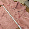 Sea NY Corbin Pink Short Sleeve Long Denim Jumpsuit, Size 10