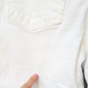 Moussy Vintage White Denim High-Waisted Ankle Jeans, Size 25