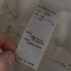 Moussy Vintage White Denim High-Waisted Ankle Jeans, Size 25