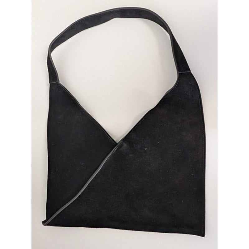 KHAITE The Small Sara Calfskin Suede Tote Bag Black Shoulder Bag NWOT