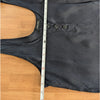 Anine Bing Evy Top Womens S Washed Black Henley Sleeveless Relaxed Tunic Polo