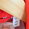 & Other Stories Orange Red Cotton Utility Shirt Jacket Shacket Women's US 4
