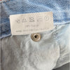 The Frankie Shop Kai Cargo Denim Pants Womens M Worn Wash High-rise Wide Leg NWT