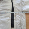 Max Mara Greenfe Oversized Down Jacket Womens 12 Ecru Cameluxe Straight Hooded