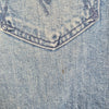 Mother The Half Pipe Flood Jeans Womens 28 Blue High-rise Wide Curved Leg