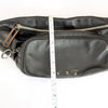 Off-White Logo Print Belt Black Leather Italy Bag Fanny Pack