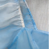 Selkie Blue Organza Head in the Clouds French Puff Short Dress, size L