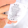 A.P.C. San Francisco Printed Gray Cotton Long Sleeve Pullover Hoodie, size L