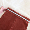NWT Rag & Bone Sunny Rib Knit Bike Shorts in Paprika, Size S
