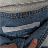 IRO Paris Vieno Denim Belted High Rise Tapered Leg Paperbag Jeans, size FR36/US4