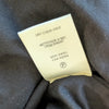 Anthropologie Porridge Black Velvet Lace Tie-Back Blouse Long Sleeve Top, sz XS
