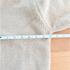 Reveriee Sweater Womens OS Beige Cotton Knit Casual Collared Long Sleeve