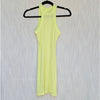 SKIMS Soft Lounge High Crewneck Tank Mini Dress Womens XS Lemonade Sleeveless