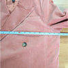 Banana Republic Rivoli Corduroy Double-Breasted Blazer Pink Tall 10