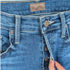 MOTHER The Tripper Flood High Rise Ankle Straight Jeans Sixth Sense 25
