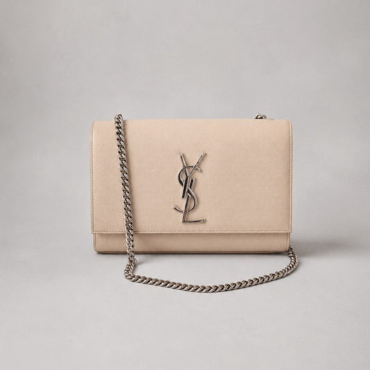 Yves Saint Laurent 'Kate' Classic Monogram Grainy Leather Crossbody Bag Womens