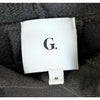 G. Label by Goop Torre Ruffle Puff Sleeve Hoodie Black M