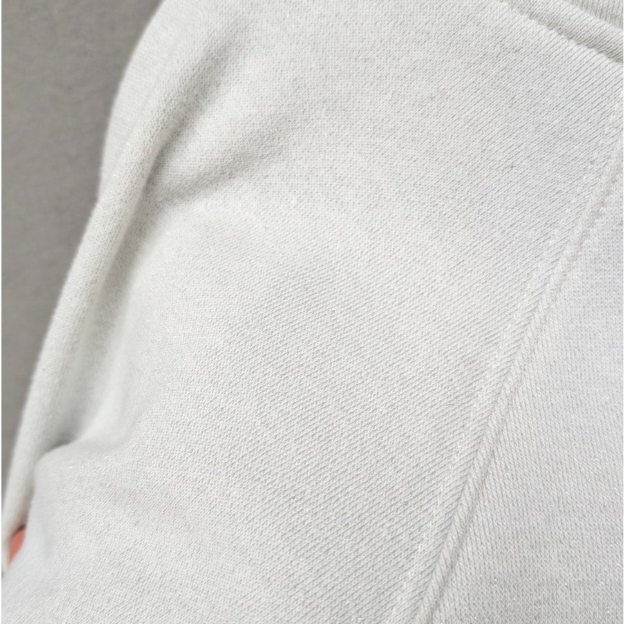 Daily Practice by Anthropologie Sparkle Pullover Hooded Sweater, size XS