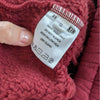 NWT Second Skin Red Classic Logo Straight Leg High-rise Sweatpants Pants, size S