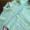 Brooks Brothers Green 100% Linen Button-Down Casual Shirt, size 4