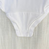 United Colors of Benetton Super Stretch Cotton Bodysuit Womens XS/S White NWOT
