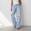 MOTHER SNACKS! The Fun Dip Puddle Sliced Jeans Size 28 Lots Of Nibbles Wash