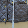 J.Crew Blue/Gray Quilted Down Filled Full Zip Puffer Lightweight Jacket, size XS