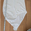 United Colors of Benetton Super Stretch Cotton Bodysuit Womens XS/S White NWOT