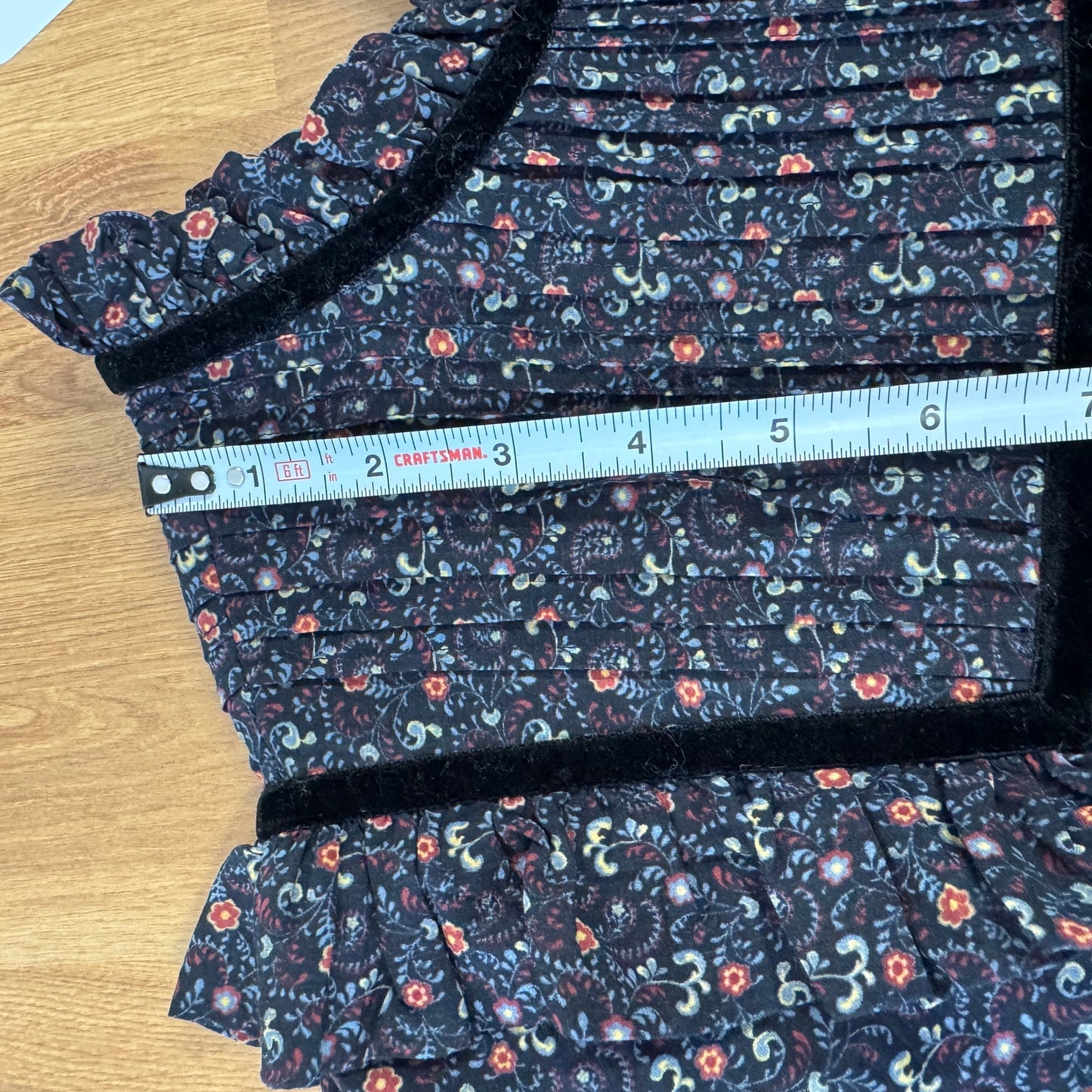 Dôen Clay Midi Dress in Black Marfa Paisley Womens L Tiered Long Sleeve NWT
