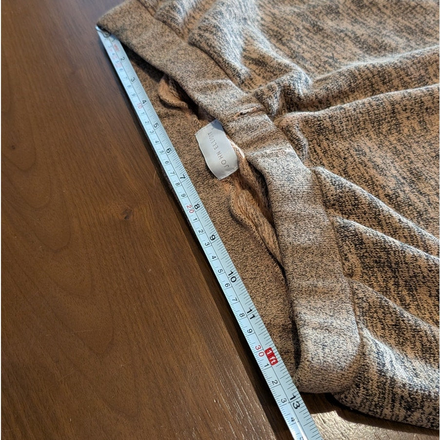 John Elliott 2PC Set: Brown Sweatshirt, size 1/S & Sweatpants, size 2/M