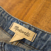 Madewell Wide Sweep Denim Trousers NT510 Womens 28 Blue High-rise Wide Leg
