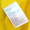 H&M HM Yellow Cotton Sleeveless Ruffle Midi Maxi Dress, Size M