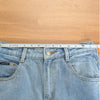 Frank And Oak Linda Balloon Fit High Rise Jeans in Light Wash Size 26