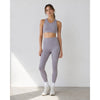 Anine Bing Sport Set Womens Blair Bralet Top XS & Blake High Waist Leggings S