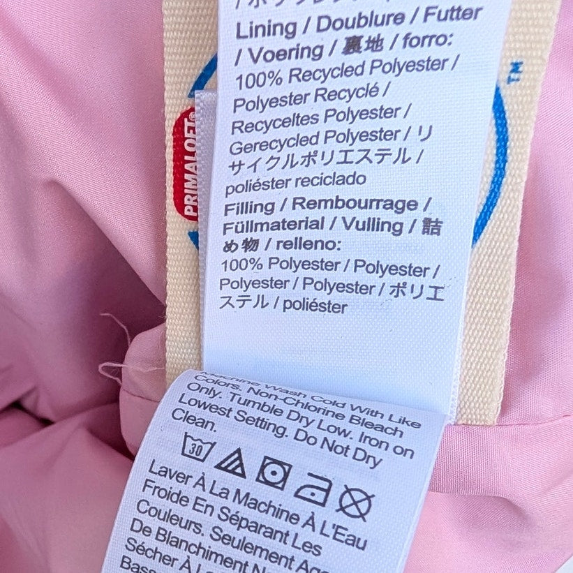 J.Crew Quilted Lady Classic Fit Cream Shirt Jacket with PrimaLoft®, size M