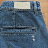 ICON DENIM LA Juno Carrot Barrel Cropped Jeans Eclipse Size 26