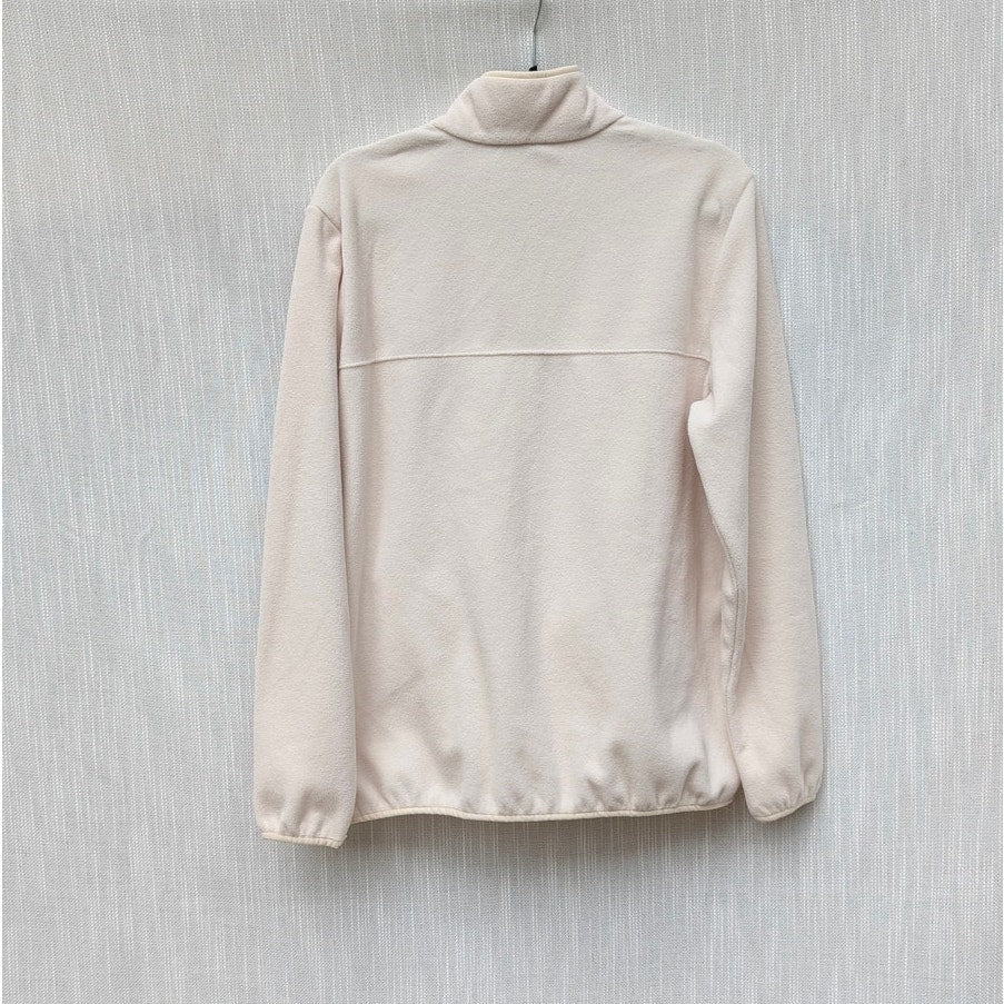 Columbia Benton Springs Half Snap Pullover II in Chalk/Camel Brown, size XL