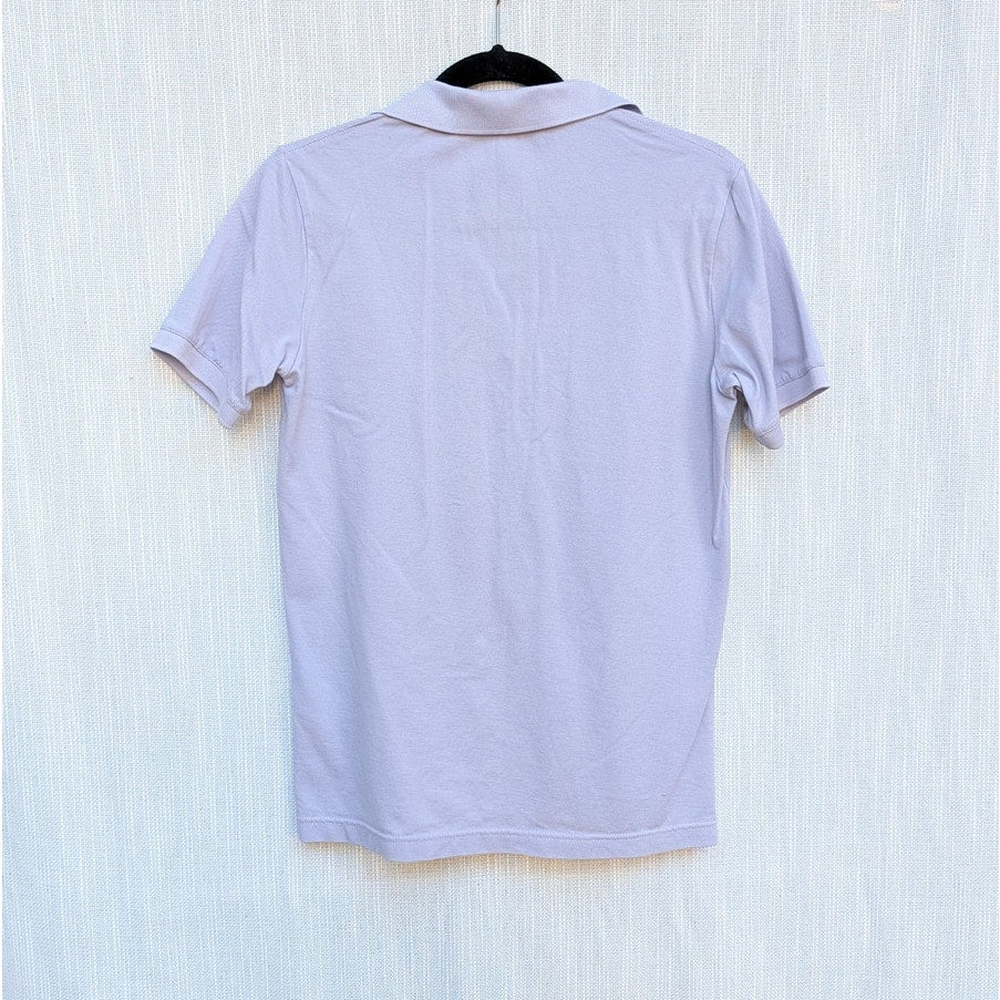 Circolo 1901 Polo Shirt Top Mens M Purple Collared Short Sleeve Cotton Classic