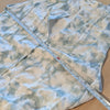 Cloth & Stone Dress Womens XS Blue/Gray Abstract Sleeveless Belted Shirt Midi