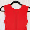 House Of Harlow Orange Red High Neck Crochet Sleeveless Maxi Midi Dress, size L