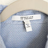 Derek Lam 10 Crosby Blue Striped Long Sleeve Tie Waist Shirt Dress, size 2/S