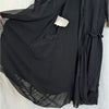 Comme des Garcons Archive Tricot 2008 Midi Dress S Black Wool Short Sleeve