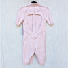 BetterMe BTTRM Sleek Shorts Catsuit Womens M Pink Second Skin Zip Slim NWT