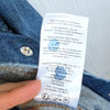 Anine Bing Paxton Shirt Jacket Womens L Blue Denim Cotton Relaxed Long Sleeve