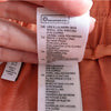 & Other Stories Orange Tapered Lightweight Trousers Pants, Size 12