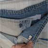 IRO Paris Vieno Denim Belted High Rise Tapered Leg Paperbag Jeans, size FR36/US4
